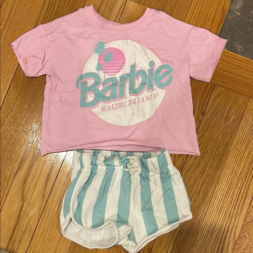 Barbie Malibu Dreamin' Pink and Blue Kids set
